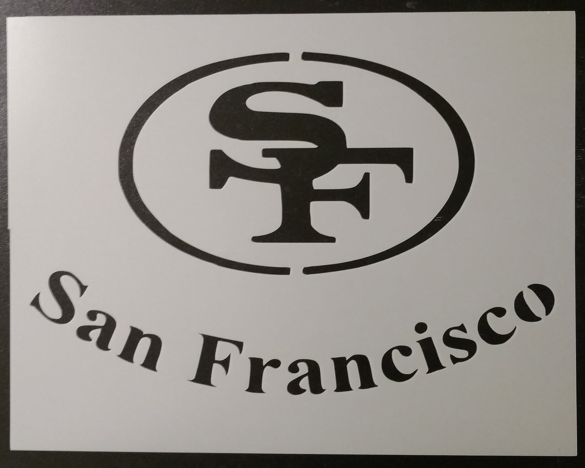 Explore Our Exciting Line of 49ers San Francisco - Stencil My Custom  Stencils Shop Online . Unique Designs that you won't see in any other place